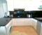 Fully equipped kitchen with washing machine, dish washer, coffee machine, kettle and toaster
