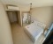Bedroom with air conditioning andwardrobe with large mirrors