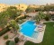Beautiful pool right under the apartment