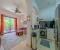 Large living room and fully equipped kitchen