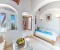 Comfortable bed in extra corner and wardrobe