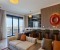 View to the dining area and balcony
