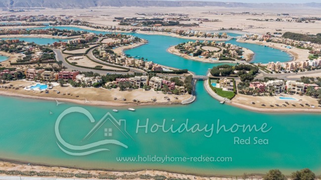 West Golf area with beautiful lagoons around 