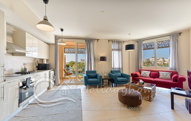 Living room with access to balcony